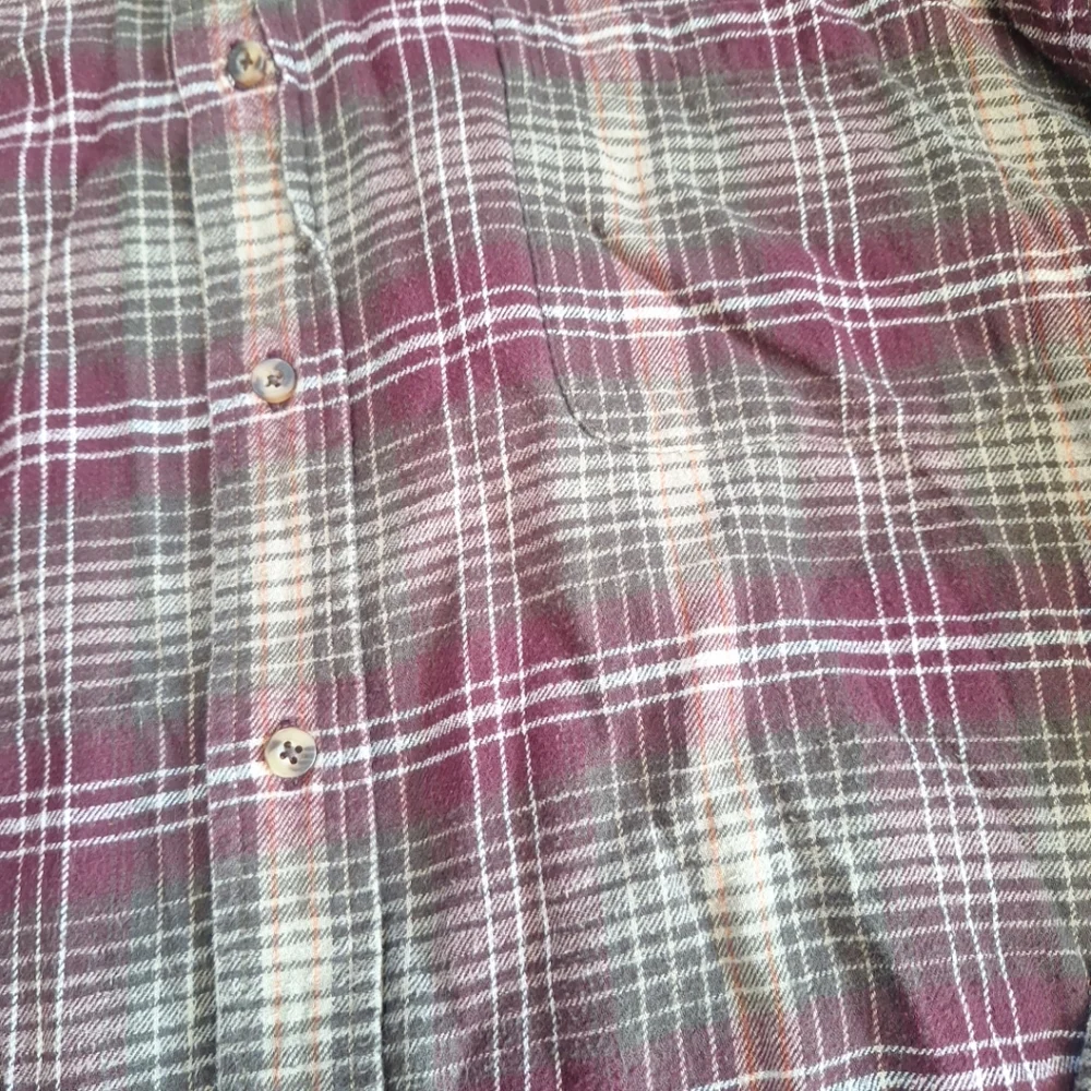 Croft&Barrow Plaid Flannel Size XL - Picture 2 of 10